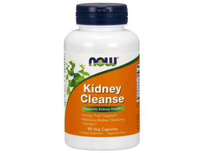 NOW Kidney Cleanse (podpora ledvin), 90 rostlinných kapslí