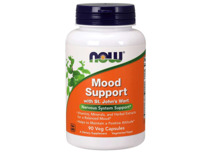 NOW Mood Support s třezalkou (duševní rovnováha) 90 rostlinných kapslí