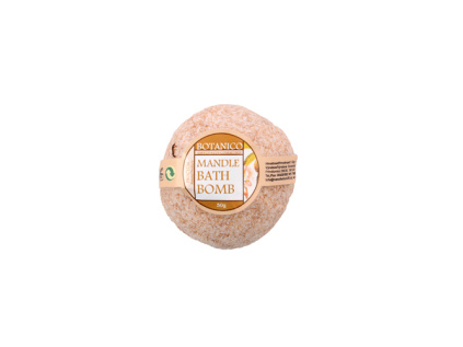 BOTANICO - bath bombs (šumivá koupelová koule), 50g - mandle
