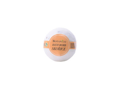 BOTANICO - bath bombs (šumivá koupelová koule), 50g - skořice