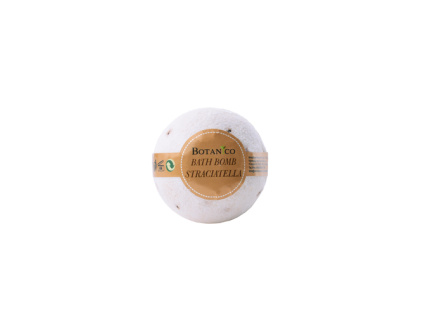 BOTANICO - bath bombs (šumivá koupelová koule), 50g - straciatella
