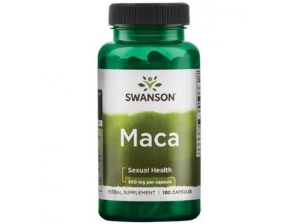 cze pm Swanson Maca Horska Lepidium meyenii 500 mg 100 kapsli 107 1