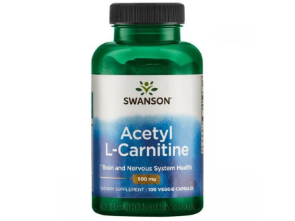 Swanson Acetyl L Carnitine 500mg
