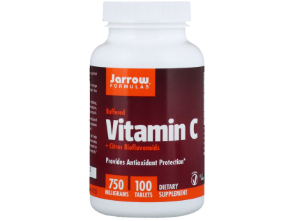 Jarrow Formulas Pufrovaný Vitamin C, 750 mg, 100 tablet