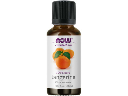 NOW Essential Oil, Tangerine oil (éterický mandarinkový olej), 30 ml