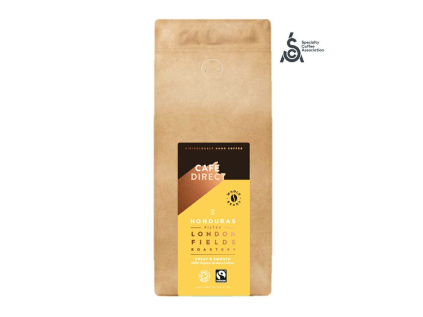 Cafedirect BIO Zrnkova kava Honduras SCA 83 s tony karamelu a orisku 1kg