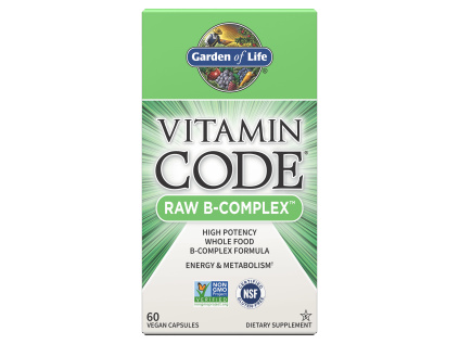 Garden of Life Vitamin Code RAW B-Complex, 60 kapslí