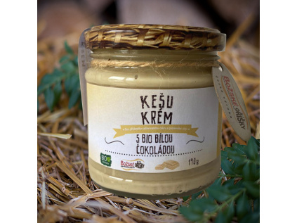 Božské Oříšky - Kešu krém s BIO bílou čokoládou, 190g