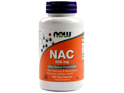 now n acetyl l cestein 500mg 100kapslí