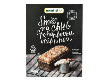 Nominal - Směs na chléb s pohankovou vlákninou bezlepkový 500 g