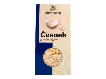 Sonnentor - Česnek granulovaný 40 g BIO *CZ-BIO-001 certifikát