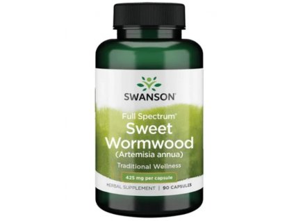 Swanson Full Spectrum Wormwood (Pelyněk), 425 mg, 90 kapslí