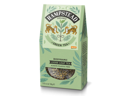 Hampstead Tea London BIO zeleny sypany caj 100g