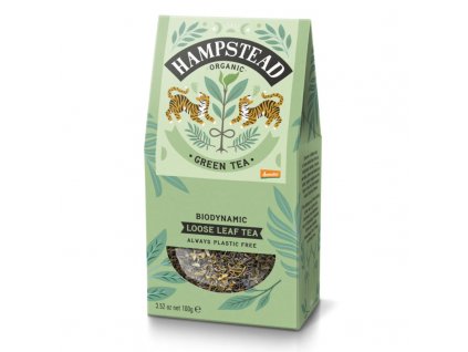 Hampstead Tea London BIO zeleny sypany caj 100g