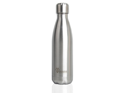 termoska ocel Made Sustained 750ml insulated Knight bottle brushed SS