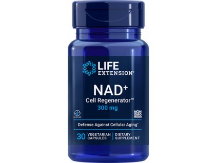 Life Extension NAD+ (NIAGEN®) Cell Regenerator, nikotinamid ribosid 300 mg, 30 rostlinných kapslí