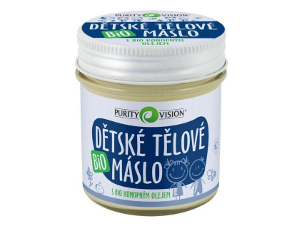 EDBC05C8 3F7F 40AD BE10 D1A5C1C764A7 purity vision detske telove maslo 120ml