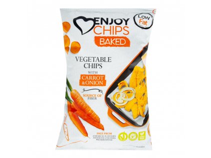 Enjoy Chips - Baked - Mrkev a cibule, 40g