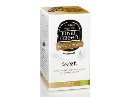 Royal green ginger zázvor bio