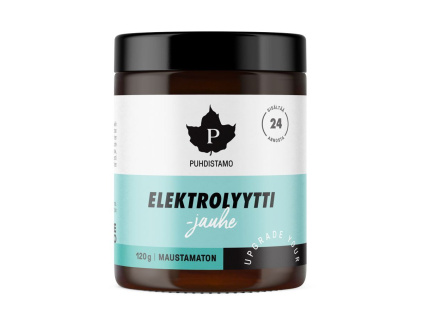 1 Elektrolyyttijauhe Maustamaton 120 g