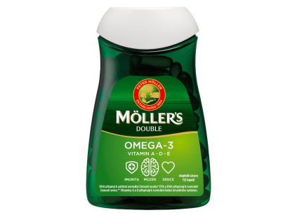 Möller’s - Omega 3 Double, 112 kapslí