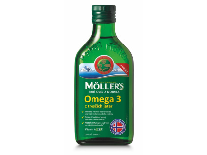 Möller’s - Omega 3 Natur olej, 250 ml