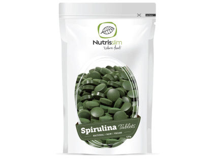 spirulina tablets nutrisslim superfood organic vegan raw