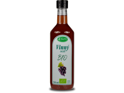 4Slim - Vinný ocet BIO, 500 ml *CZ-BIO-001