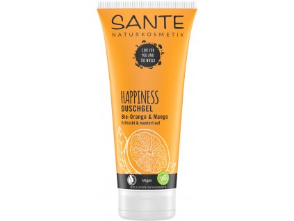 Sante  - Sprchový gel Happiness, Bio Pomeranč & Mango