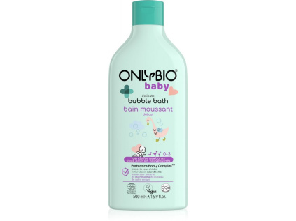 e97239d0ed3919459c81493fb3a6ad41 onlybio baby delicate bubble bath 500 ml