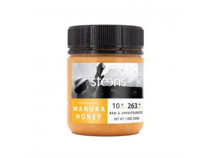 STEENS MGO 263 Raw Manuka Honey 225g (UMF10 )