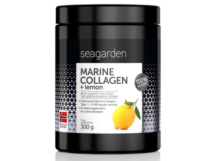 Seagarden - Marine Collagen, citron, 300 g