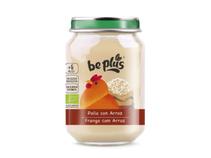 Be Plus - Přesnidávka kuře s rýží BIO, 200 g *CZ-BIO-001 certifikát