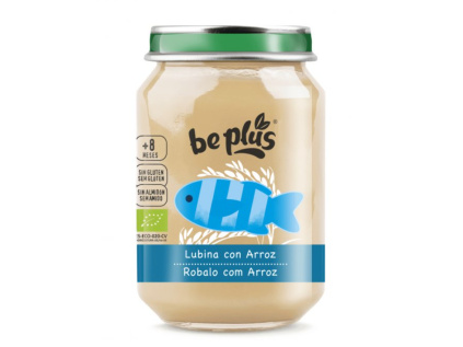 Be Plus - Přesnidávka evropský mořský vlk s rýži BIO, 200 g *CZ-BIO-001 certifikát