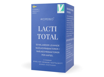 Nordbo - Lacti Total (probiotika), 30 kapslí