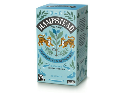 Hampstead Tea London - BIO mátový čaj, 20 ks