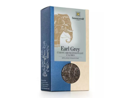 Sonnentor - Earl Grey, černý čaj sypaný BIO, 90 g *CZ-BIO-002 certifikát