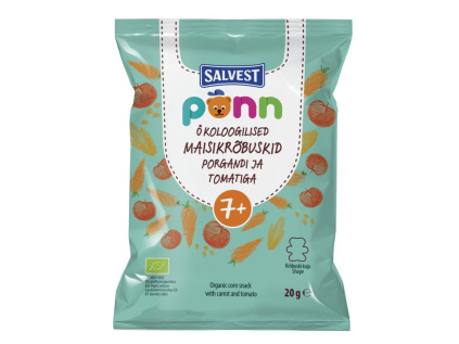 Salvest Põnn - Rajčatové křupky BIO, 20 g *CZ-BIO-001 certifikát