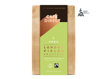 Cafedirect BIO Peru Reserve SCA 82 mleta kava 227g nove