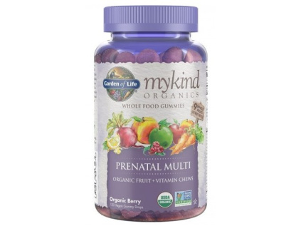 garden of life mykind organics multi gummies prenatalni 120 kapsli fgol091