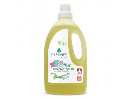 Cleanee ECO Prací gel na dětské prádlo 1,5L