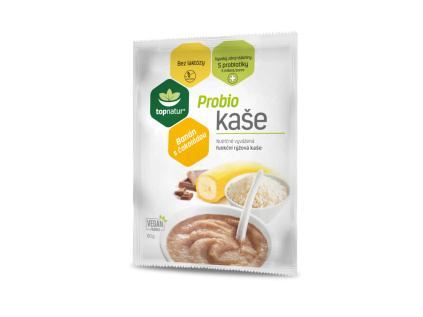 Topnatur - Probio kaše, banán s čokoládou, 60 g