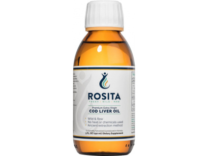 7224 rosita extra virgin cod liver oil liquid extra panensky olej z trescich jater 150 ml 1