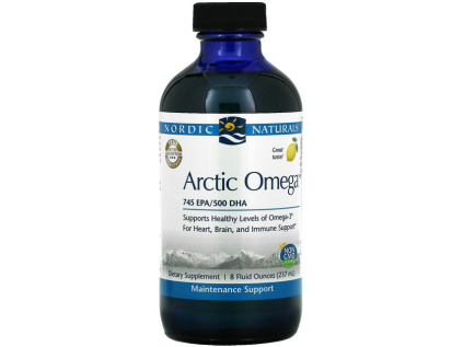 Nordic Naturals Arctic Omega, Citron, 237 ml