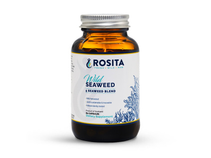 Rosita 5 Seaweed Blend, Směs 5 mořských řas, 60 rostlinných kapslí  Doplněk stravy