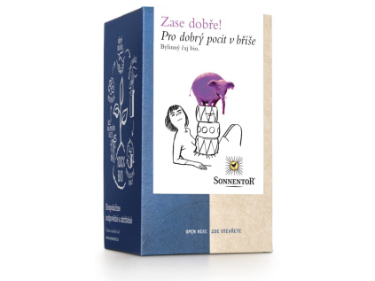 Sonnentor - Pro dobrý pocit v břiše, porcovaný čaj, BIO, 18 ks