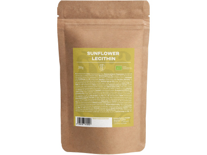 BrainMax Pure Sunflower Lecithin, slunečnicový lecitin, 200 g Fosfatidylserin z NON-GMO slunečnice