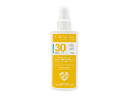 Alphanova opalovací krém ve spreji SPF 30, 125 g