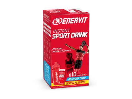 Enervit Sport Drink, citron, 10 x 16 g