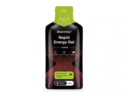 70640 brainmax rapid energy gel lemon lime 65 g